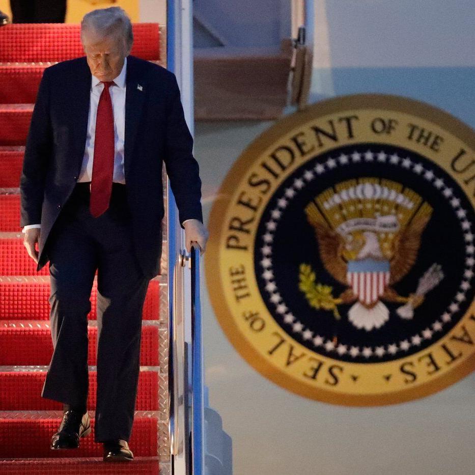 All eyes are on Trump today as trade war continues to dominate election campaign